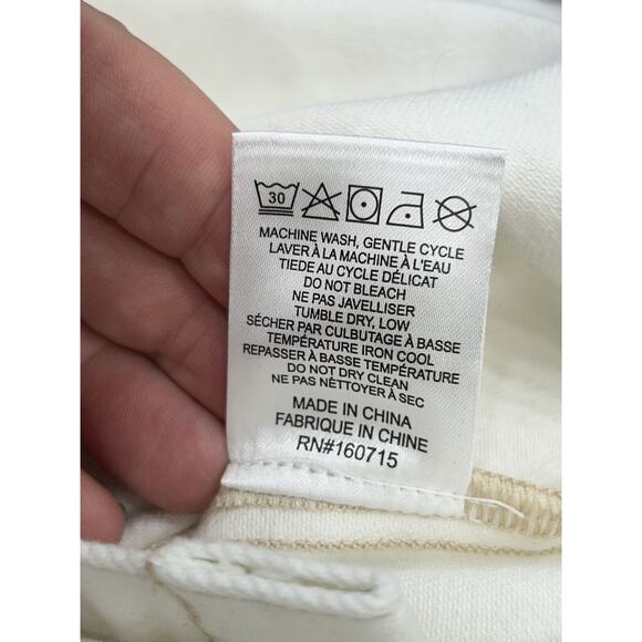 SER.O.YA Womens XL Arizona White Marcus Button Front Denim Shirt Shacket NWT - Picture 7 of 10